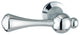 Kingston Brass Toilet Tank Lever, Polished Chrome