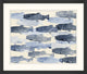 Coastal Wood Block 2, Giclee Reproduction Artwork