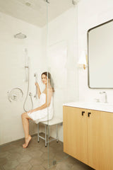 Coronado Oval Designer Shower Grab Bar, Polished, 36"