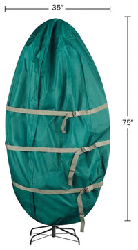 Christmas Tree Storage Bag for Trees up to7.5' Tall Store Trees Uprigh