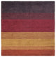 HAND KNOTTED LOOM SILK ECO-FRIENDLY RUGS-10'x10',Square,Multicolor,Contemporary