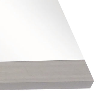 37.4" Mirror-Gray-Wood