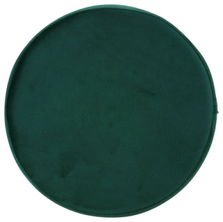 Bodiam Counterstool, Green Velvet and Chrome, 24"