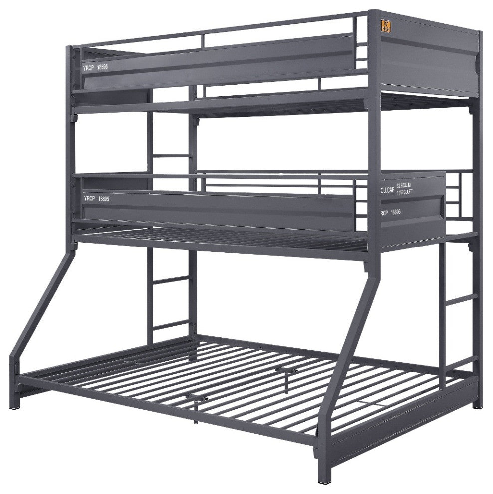 Lena Metal Triple Bunk Bed
