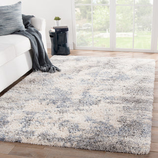 Jaipur Living Harmony Abstract Gray/Blue Rug, 5'3"x7'7"