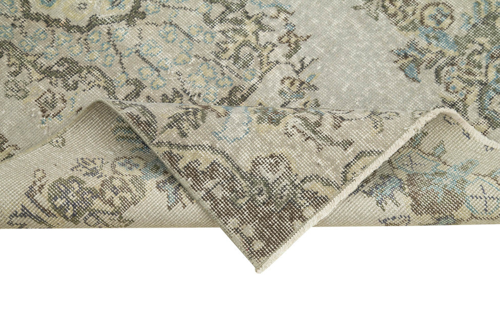 Rug N Carpet - Hand-knotted Turkish 3' 3'' x 5' 10'' Decorative Over-dyed Rug