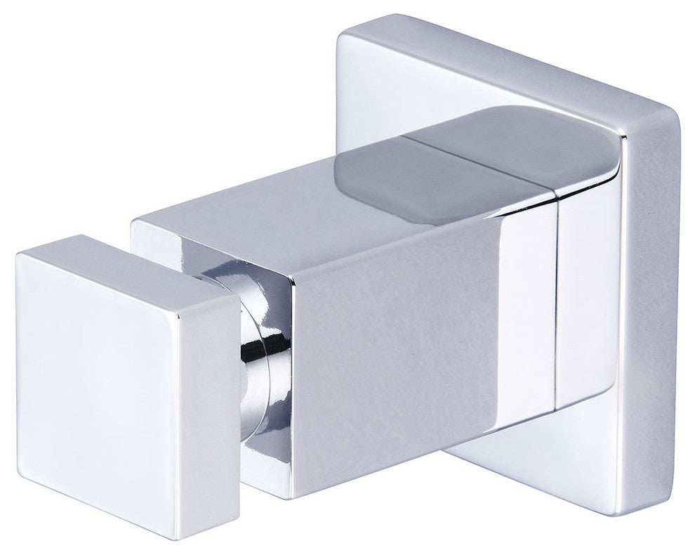 Mod Robe Hook, Polished Chrome