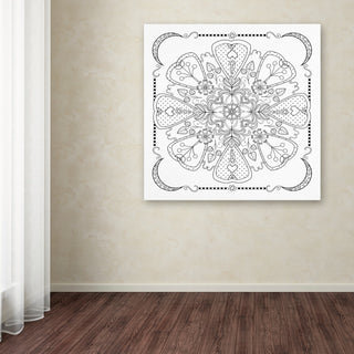 Fiona Stokes-Gilbert 'Mandala 1L' Canvas Art, 24 x 24