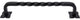 Normandy Twist Appliance Pull 12" (c-c) - Patina Black