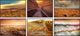 Desert Beauty Hexaptych, 54x24