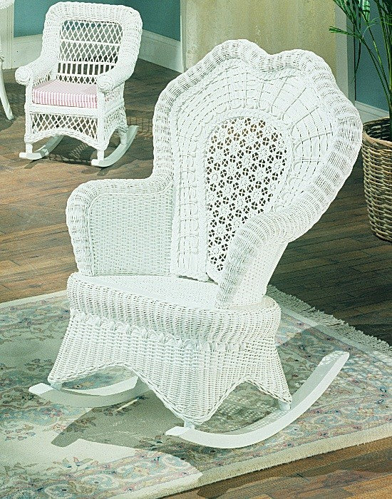 Serpentine Rocker, White