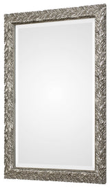 Uttermost Evelina Silver Leaves Mirror