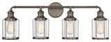 Anson 4-Light Bath Bar, Satin Copper Bronze