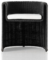 Tucson Outdoor Dining Armchair-Coal