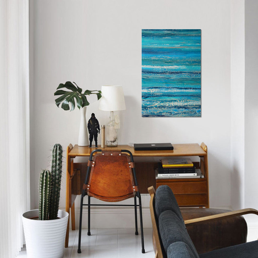 "La Jolla Shores" by Alicia Dunn, Canvas Print, 18"x12"