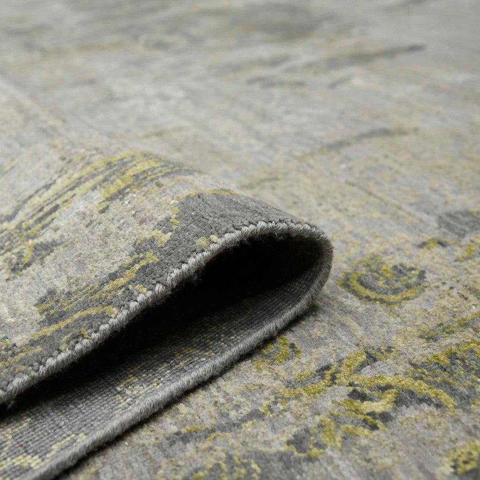 Pearl Area Rug, Light Gray, 8' x 10', Persian