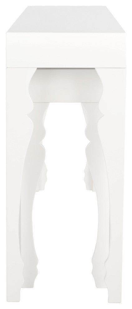 Safavieh Beth Lacquer Console, White