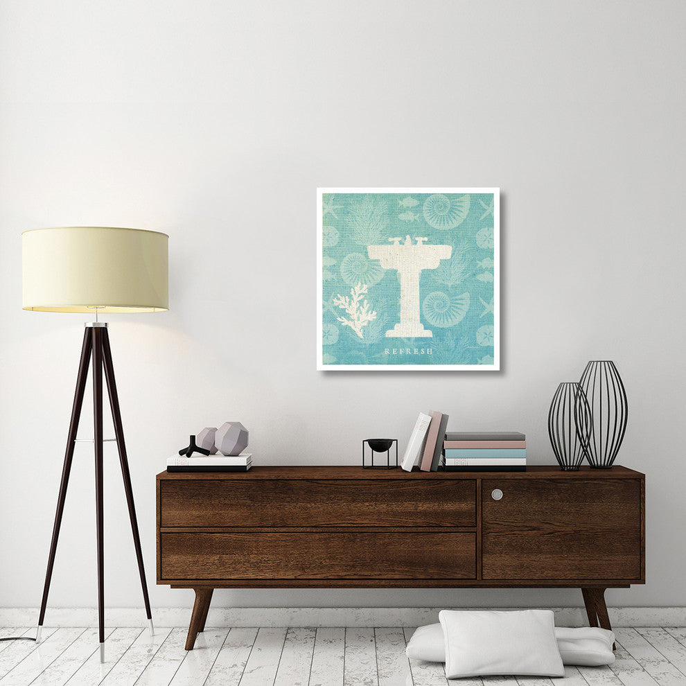 "Pacific Bath III" Digital Paper Print by Studio Mousseau, 32"x32"
