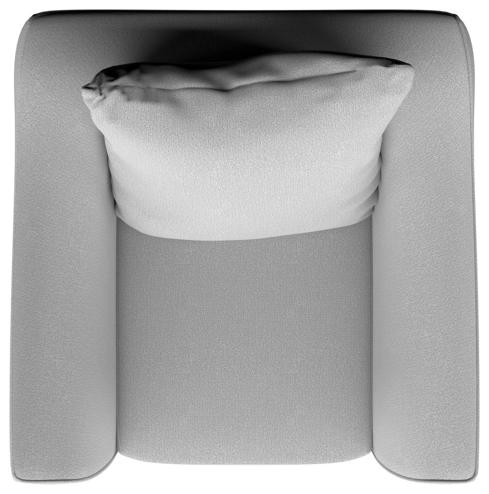 Salizar Upholstered Flared Arm Accent Chair Sand