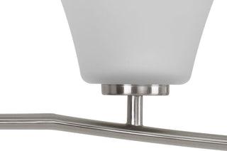 Bravo Collection 5-Light Bath Light, Brushed Nickel