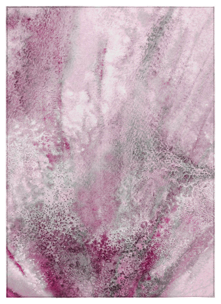 Addison ACN505 Chantille Pink Rectangular Rug 9'x12'