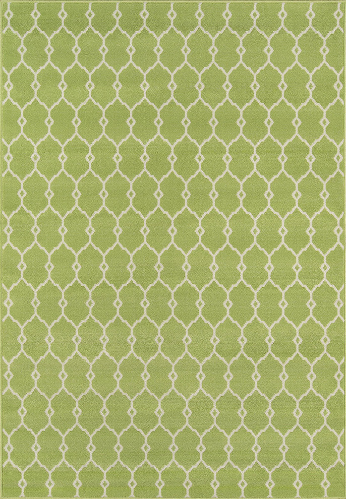 Momeni Baja Baj-2 Rug, Green, 7'10"x10'10"