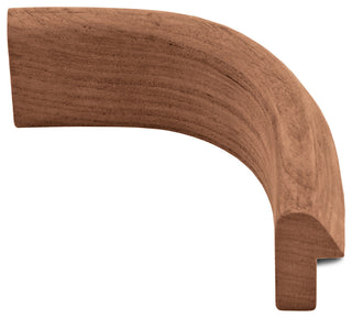 Teak Rail Molding, Inside Corner