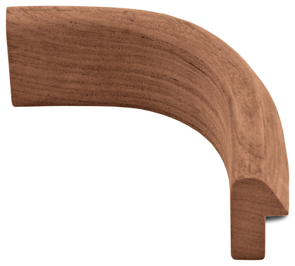 Teak Rail Molding, Inside Corner