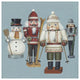 "Skier Nutcrackers" Digital Paper Print by David Carter Brown, 38"x38"