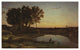 "Landscape with Lake and Boatman" Print by Jean-Baptiste-Camille Corot, 42"x26"