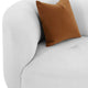 Fickle Grey Velvet Swivel Chair - Grey
