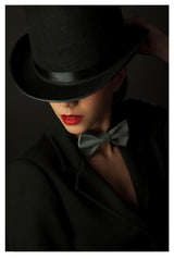 Livia Corcoveanu 'Mystery Under The Topper' Canvas Art, 47"x30"