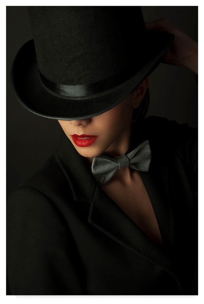 Livia Corcoveanu 'Mystery Under The Topper' Canvas Art, 47"x30"