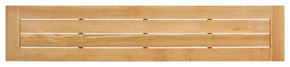 Winston All-Natural Teak Outdoor Dining Bench