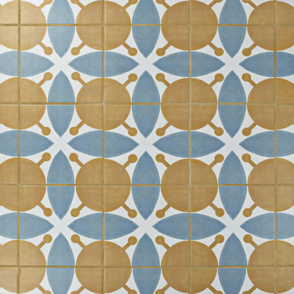 Revival Ceramic Floor and Wall Tile, Leaf