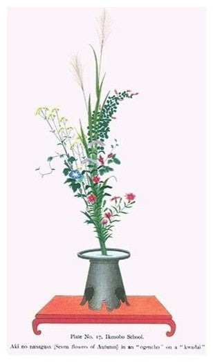 Aki No Nanagusa (Seven Flowers of Autumn) in a Ogencho
