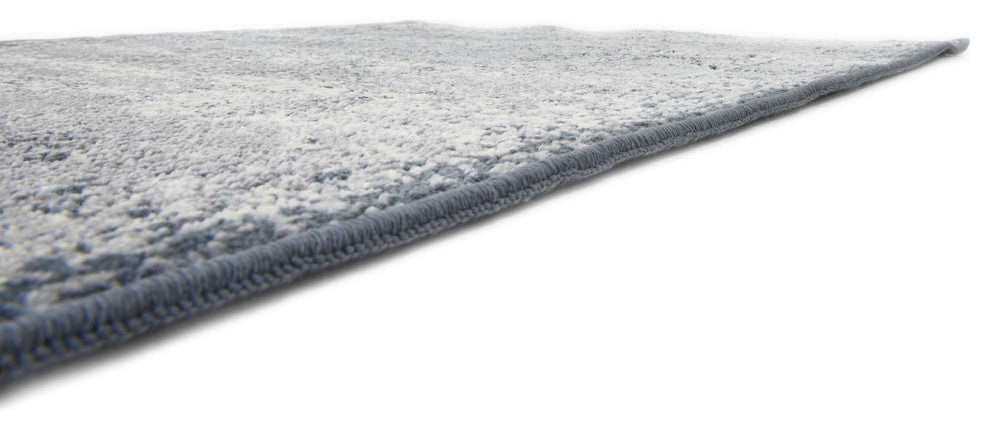 Unique Loom Dark Blue Chateau Grant 2' 2 x 6' 7 Runner Rug