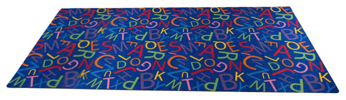 Colorful Letters Rug
