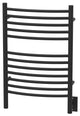 Amba Jeeves E Curved Wall Mounted Towel Warmer, Matte Black