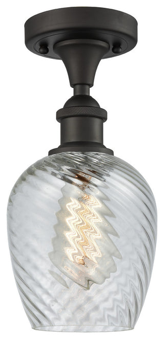 INNOVATIONS LIGHTING 516-1C-OB-G292 Salina 1 Light Semi-Flush Mount