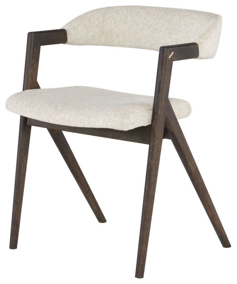 Anita Shell Fabric Dining Chair