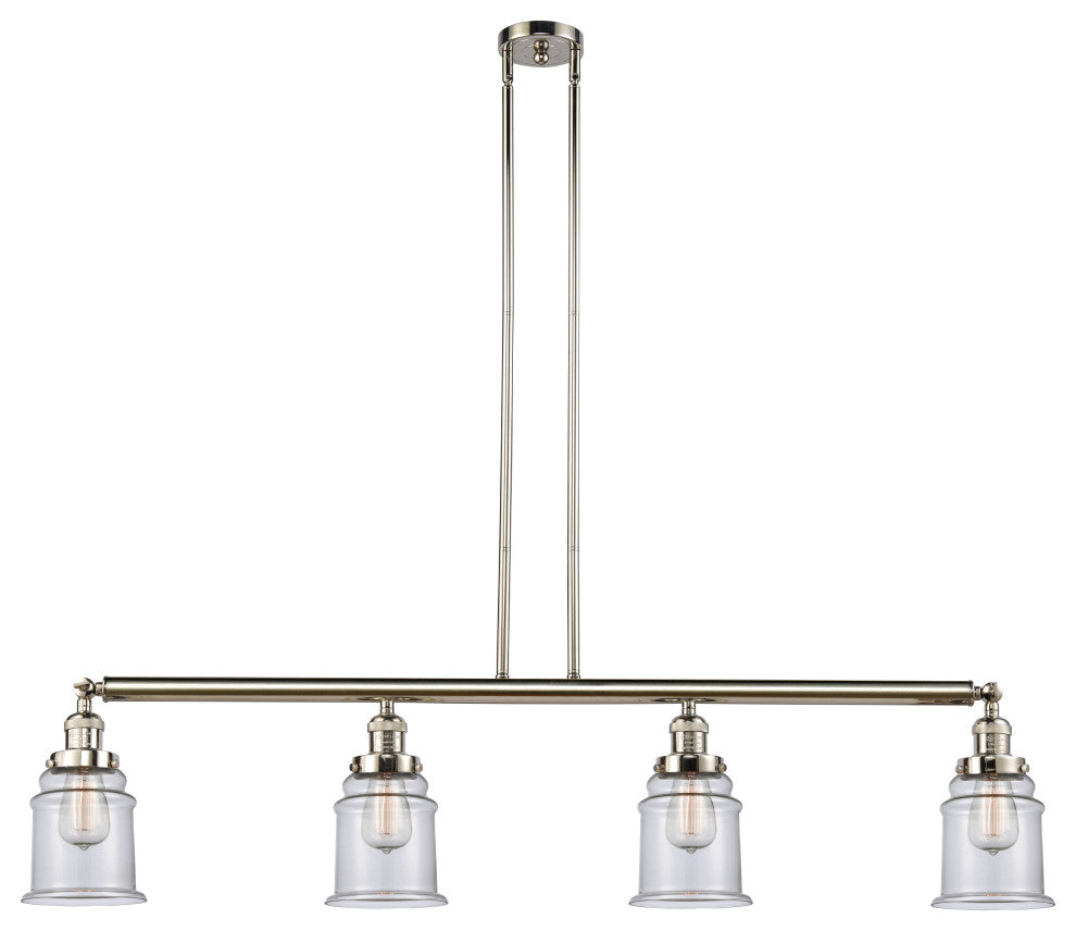 Innovations Lighting 214-Pn-G182-Led 4 Light Dimmable Led Island Light