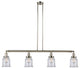Innovations Lighting 214-Pn-G182-Led 4 Light Dimmable Led Island Light