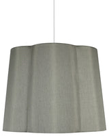 Imani Shade Pendant, 16"x12", Moss Gray