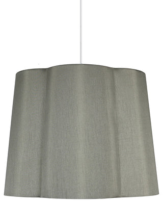 Imani Shade Pendant, 16"x12", Moss Gray