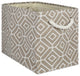 DII Polyester Bin Stained Glass Stone Rectangle Large