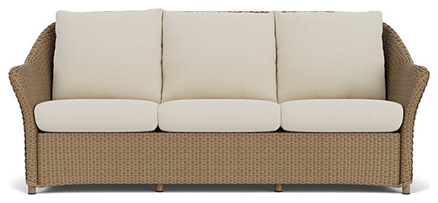 Lloyd Flanders Weekend Retreat Sofa, Fawn, Beach Natural
