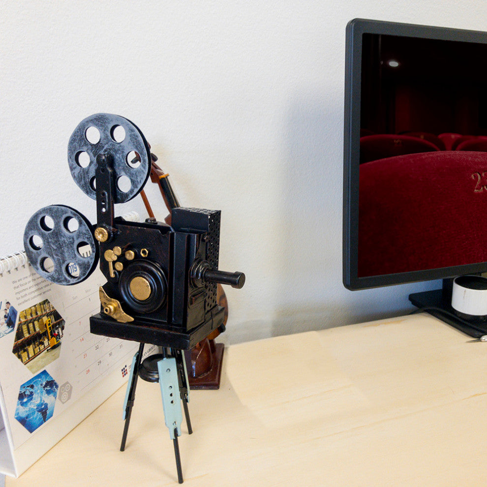 Vintage Movie Projector Metal Handmade