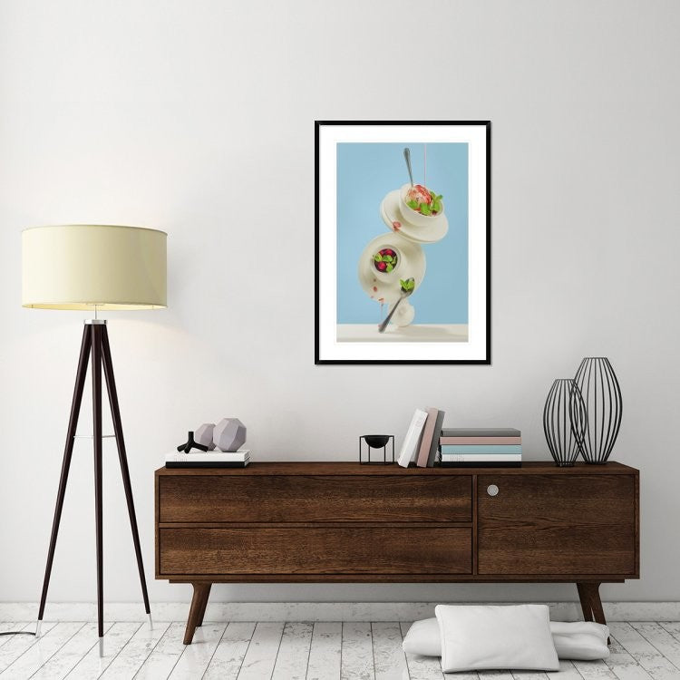 "Cranberry Syrup" Framed Digital Print by Dina Belenko, 32x44"
