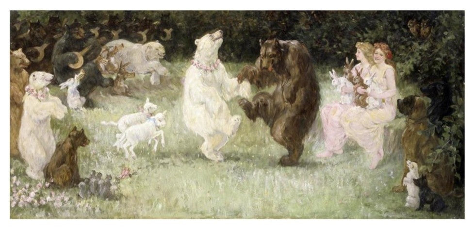 "The Rites of Spring" Digital Paper Print by Frederick Stuart Church, 32"x16"